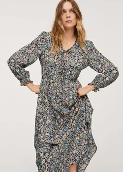 خرید پیراهن زنانه منگو کد 113975 | بانی استایل