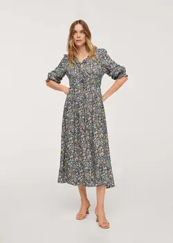 خرید پیراهن زنانه منگو کد 113975 | بانی استایل