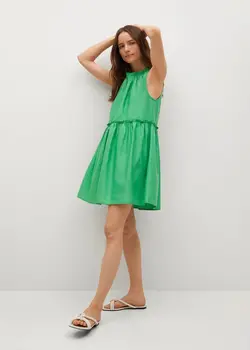 خرید پیراهن کوتاه زنانه منگو کد 113335 | بانی استایل