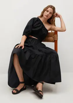 خرید پیراهن زنانه منگو کد 113331 | بانی استایل