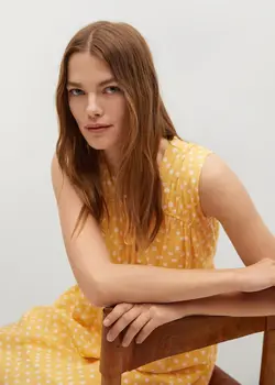 خرید پیراهن کوتاه زنانه منگو کد 113323 | بانی استایل