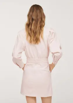 خرید پیراهن جین زنانه منگو کد 113294 | بانی استایل