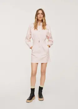 خرید پیراهن جین زنانه منگو کد 113294 | بانی استایل