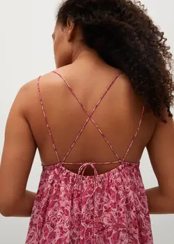 خرید پیراهن ماکسی زنانه منگو کد 113300 | بانی استایل