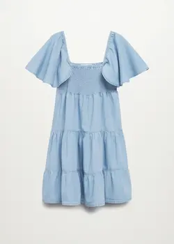 خرید پیراهن نخی زنانه منگو کد 112832 | بانی استایل