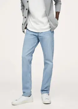 خرید شلوار جین راسته مردانه منگو کد 143813 | بانی استایل