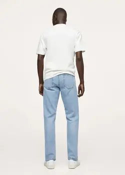 خرید شلوار جین راسته مردانه منگو کد 143813 | بانی استایل