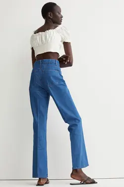 خرید بلوز کوتاه زنانه اچ اند ام کد 106797 | بانی استایل