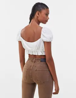 خرید بلوز نیم تنه زنانه برشکا کد 103689 | فروشگاه اینترنتی بانی استایل