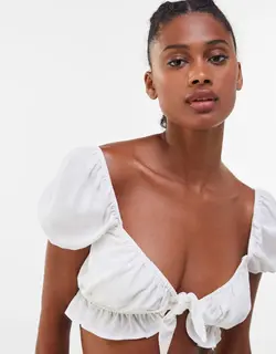 خرید بلوز نیم تنه زنانه برشکا کد 103689 | فروشگاه اینترنتی بانی استایل