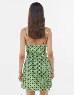 خرید پیراهن طرح دار زنانه برشکا کد 102977 | فروشگاه اینترنتی بانی استایل