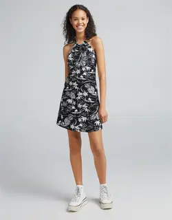 خرید پیراهن طرح دار زنانه برشکا کد 102893 | فروشگاه اینترنتی بانی استایل