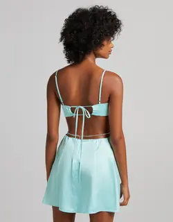 خرید پیراهن ساتن زنانه برشکا کد 103101 | فروشگاه اینترنتی بانی استایل