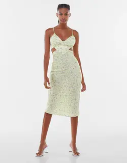 خرید پیراهن میدی زنانه برشکا کد 103121 | فروشگاه اینترنتی بانی استایل