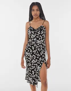 خرید پیراهن میدی زنانه برشکا کد 102881 | فروشگاه اینترنتی بانی استایل