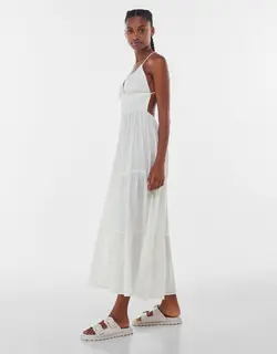 خرید پیراهن بلند زنانه برشکا کد 102731 | فروشگاه اینترنتی بانی استایل