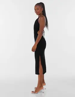 خرید پیراهن میدی زنانه برشکا کد 102663 | فروشگاه اینترنتی بانی استایل