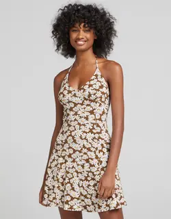 خرید پیراهن گلدار زنانه برشکا کد 102651 | فروشگاه اینترنتی بانی استایل