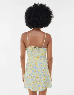 خرید پیراهن گلدار زنانه برشکا کد 102618 | فروشگاه اینترنتی بانی استایل