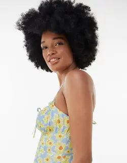 خرید پیراهن گلدار زنانه برشکا کد 102618 | فروشگاه اینترنتی بانی استایل