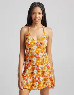 خرید پیراهن گلدار زنانه برشکا کد 102630 | فروشگاه اینترنتی بانی استایل