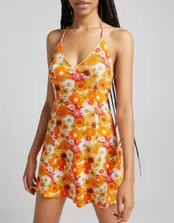 خرید پیراهن گلدار زنانه برشکا کد 102630 | فروشگاه اینترنتی بانی استایل