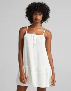 خرید پیراهن کوتاه زنانه برشکا کد 102333 | فروشگاه اینترنتی بانی استایل