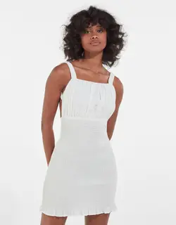 خرید پیراهن کوتاه زنانه برشکا کد 102265 | فروشگاه اینترنتی بانی استایل