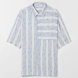 خرید پیراهن راه راه مردانه برشکا کد 99635 | فروشگاه اینترنتی بانی استایل