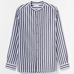 خرید پیراهن راه راه مردانه برشکا کد 99374 | فروشگاه اینترنتی بانی استایل