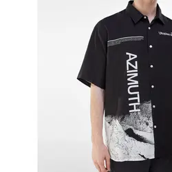 پیراهن آستین کوتاه مردانه برشکا کد 99303 | فروشگاه اینترنتی بانی استایل