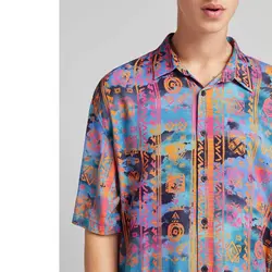 خرید پیراهن طرح دار مردانه برشکا کد 99825 | فروشگاه اینترنتی بانی استایل