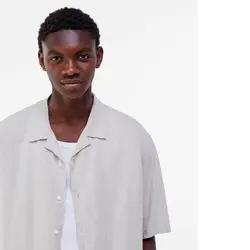 خرید پیراهن آستین کوتاه مردانه برشکا کد 99778 | فروشگاه اینترنتی بانی استایل