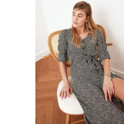 خرید پیراهن میدی زنانه ترندیول میلا کد 96841 | فروشگاه اینترنتی بانی استایل