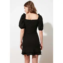 خرید پیراهن نخی زنانه ترندیول میلا کد 96734 | فروشگاه اینترنتی بانی استایل