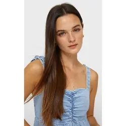 خرید پیراهن جین زنانه استرادیواریوس کد 96259 | فروشگاه اینترنتی بانی استایل