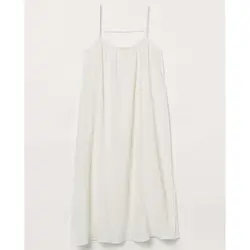 خرید پیراهن نخی زنانه اچ اند ام کد 97954 | فروشگاه اینترنتی بانی استایل