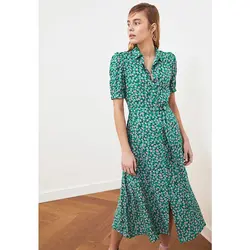 خرید پیراهن گلدار زنانه ترندیول میلا کد 96932 | فروشگاه اینترنتی بانی استایل