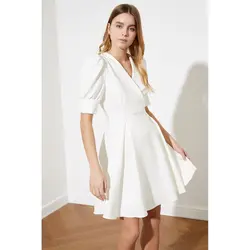 خرید پیراهن یقه هفت زنانه ترندیول میلا کد 96869 | فروشگاه اینترنتی بانی استایل