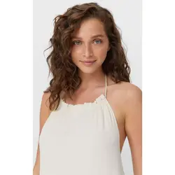 خرید پیراهن بلند زنانه استرادیواریوس کد 96302 | فروشگاه اینترنتی بانی استایل