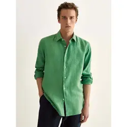 خرید پیراهن آستین بلند مردانه ماسیمو دوتی کد 95065 | فروشگاه بانی استایل