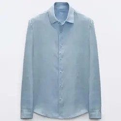 خرید پیراهن آستین بلند مردانه ماسیمو دوتی کد 95022 | فروشگاه بانی استایل