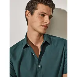 خرید پیراهن آستین کوتاه مردانه ماسیمو دوتی کد 94984 | فروشگاه بانی استایل