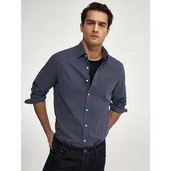 خرید پیراهن آستین بلند مردانه ماسیمو دوتی کد 94974 | فروشگاه بانی استایل