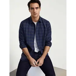 خرید پیراهن چهارخانه مردانه ماسیمو دوتی کد 94952 | بانی استایل