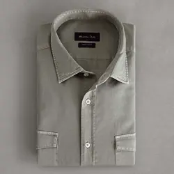 خرید پیراهن نخی آستین بلند مردانه ماسیمو دوتی کد 94889 | بانی استایل