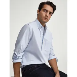 خرید پیراهن آکسفورد مردانه ماسیمو دوتی کد 94901 | بانی استایل