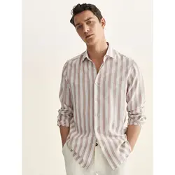 خرید پیراهن راه راه مردانه ماسیمو دوتی کد 94851 | فروشگاه اینترنتی بانی استایل