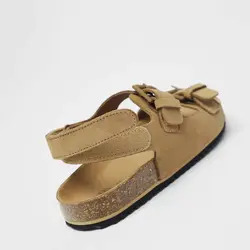 خرید صندل چرم پسرانه زارا کد 92552 | فروشگاه اینترنتی بانی استایل