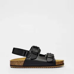 خرید صندل چرم پسرانه زارا کد 92261 | فروشگاه اینترنتی بانی استایل